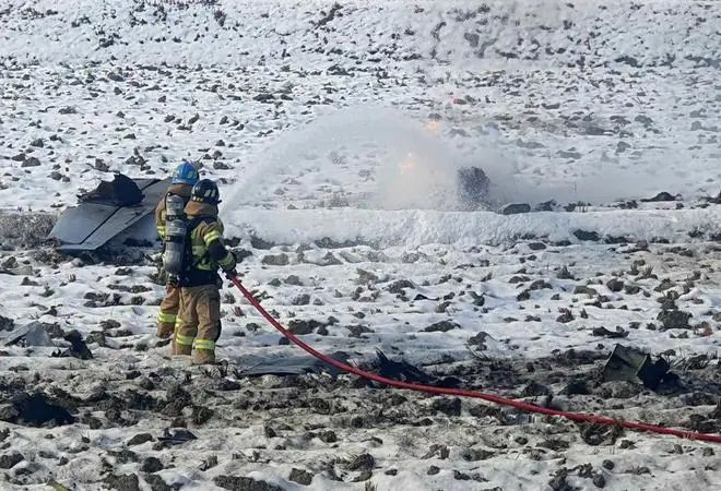 » 10. 韩国指责朝鲜多架无人机侵犯领空，韩一战机拦截时坠机韩联社26日报道称，韩国联合参谋本部当天表示，韩军在京畿道一带捕捉到多条疑似朝鲜无人机的航迹，并多次进行广播和射击示警，还投入战斗机和攻击直升机等进行追击