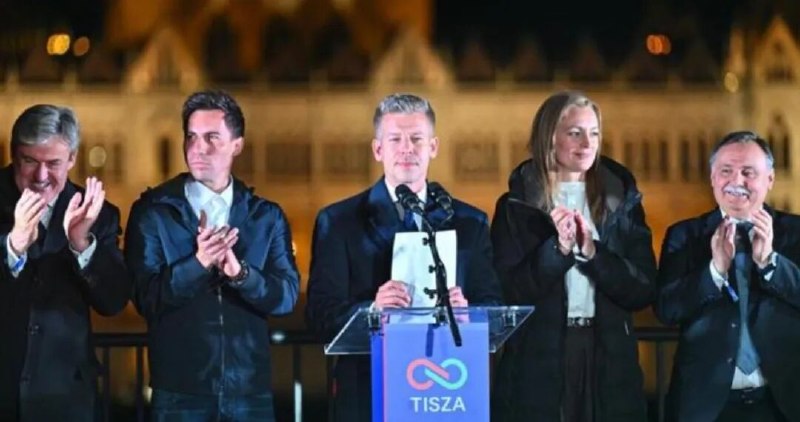 » 8、匈牙利反对派高票当选  欧尔班完全失败总台记者获悉，当地时间12日，蒂萨党主席毛焦尔·彼得称，在匈牙利国会选举中赢得胜利