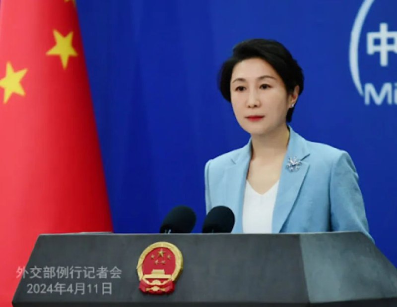 » 8. 美国反对巴勒斯坦成为联合国正式成员国，中国支持11日，外交部发言人毛宁主持例行记者会