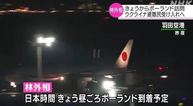 10. 日本外相出访波兰 准备直接带回乌克兰难民据日本放送协会(NHK)报道，当地时间4月1日晚，日本外相林芳正以首相岸田文雄特使的身份出访波兰，他此行的主要目的是讨论接收乌克兰难民问题，并计划在返程时用所乘公务机带回部分难民