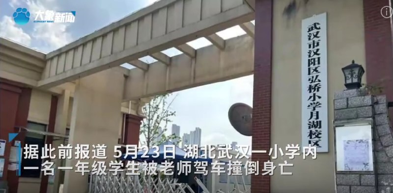 » 8. 武汉“小学生校内被老师开车撞倒身亡”后，其母在小区坠楼身亡6月2日，多张微信群聊截图显示：“小学生校内被老师开车撞死”事件中的小孩母亲，在小区内坠楼身亡