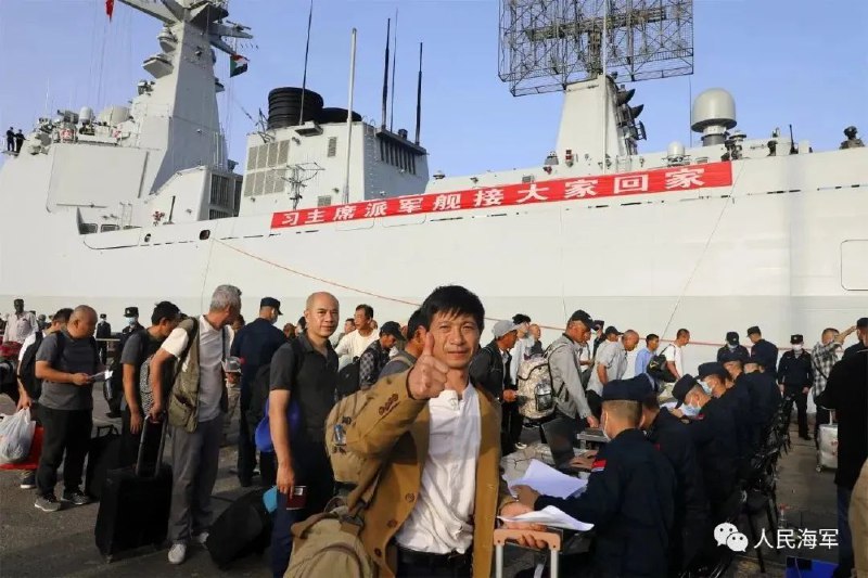 » 11. 外交部：已有1300多名中国公民从苏丹安全转移自苏丹发生武装冲突以来，我们坚决贯彻落实总书记的重要指示精神，日夜奋战，全力保护中国公民安全，周密组织撤离行动