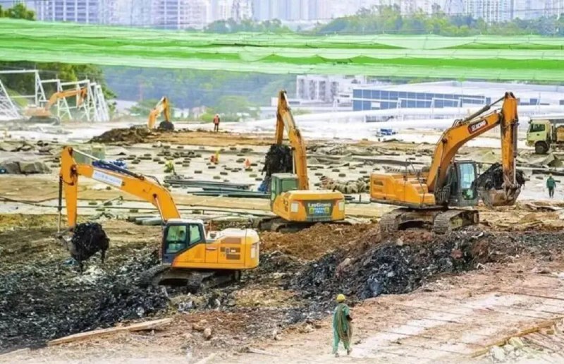 » 6、封存20年后，深圳挖开全国体量最大填埋场准备恢复生态11月底的一个清晨，罗湖区银湖山麓一派火热