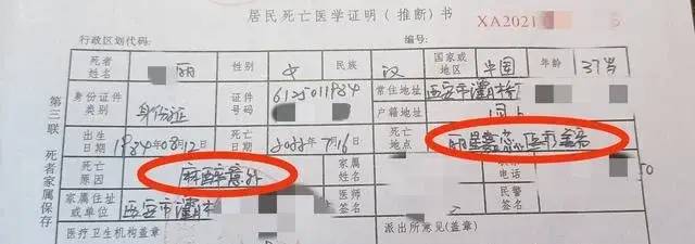 16. 西安一整形“技术院长”在自己门诊整形身亡 初步认定麻醉意外如果说美丽是有代价的，37岁的小丽（化名）一定想不到这场“自体脂肪面颊填充术”竟会要了自己的命