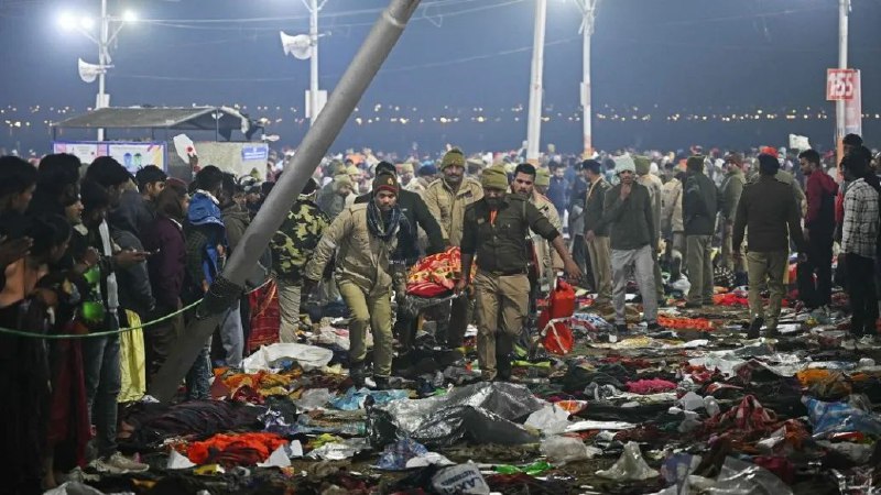 » 4. 印度大壶节踩踏 已死约40人印度北方邦普拉亚格拉杰市大壶节一活动现场29日凌晨发生踩踏事件