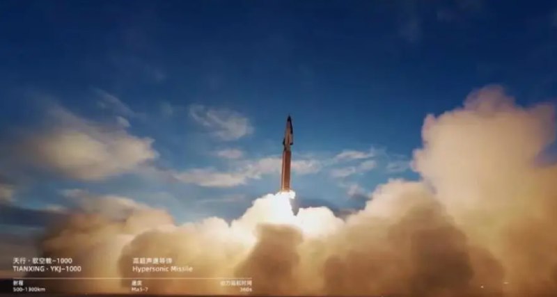 » 8、 成都民企量产高超音速导弹：成本是传统同类型导弹十分之一近日，位于四川成都的一家企业公布了一则高超音速导弹的宣传片，该导弹被命名为“驭空戟-1000”