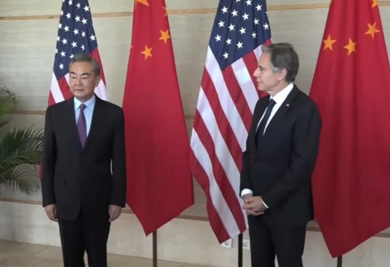 5. 王毅同美国国务卿布林肯会晤7月9日，国务委员兼外长王毅在巴厘岛出席G20外长会后同美国国务卿布林肯举行会晤