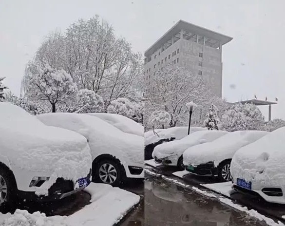 » 2. 山西等地大雪 厚度10厘米  未来几天还可能持续 more…21日，受强冷空气影响，北方多地出现雨雪天气，青海东北部、甘肃中东部、宁夏南部、陕西北部、山西、内蒙古河套等地部分地区出现雨夹雪（雨）或中到大雪，局地暴雪，甘肃东部、陕西北部、山西中南部等地降水量15～48毫米
