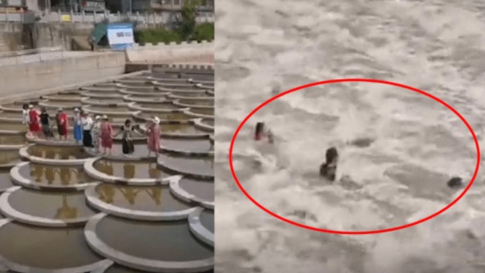 » 10. 游客在四川雅安河边拍照 河水突涨淹死7人8月9日上午10时许，四川省雅安市雨城区北郊镇陇西河上游涨水，涉水人员十余人，目前7人遇难、4人获救，当地公安、消防等部门持续开展搜救