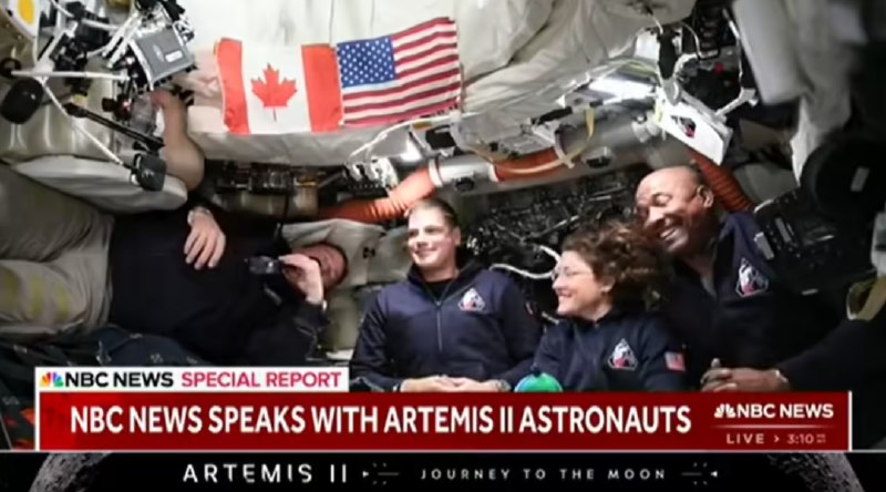 » 5、 美国绕月飞船已经可以看到月球背面IT之家 4 月 5 日消息，阿耳忒弥斯 2 号宇航员目前已在前往月球的途中走过了一半以上的路程，并首次瞥见了月球背面