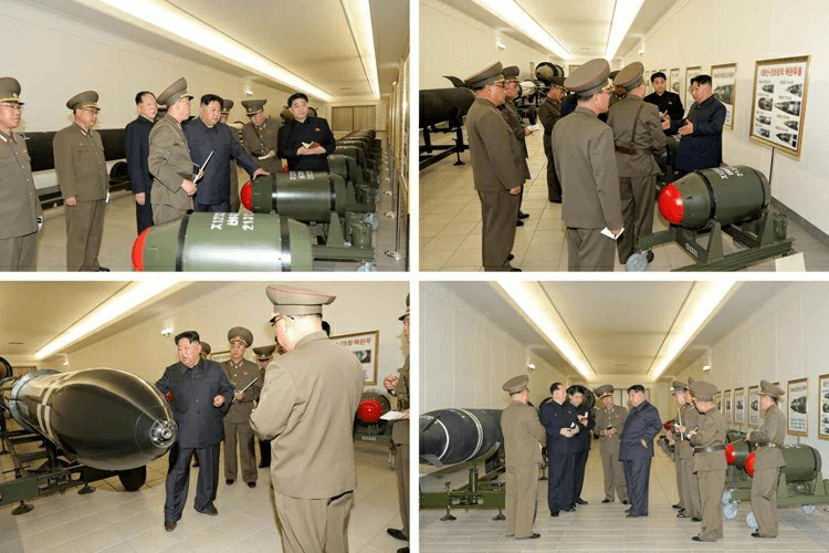 » 7. 金正恩指导朝鲜核武器项目（图）据朝中社28日报道，金正恩对朝鲜核武器项目进行了指导
