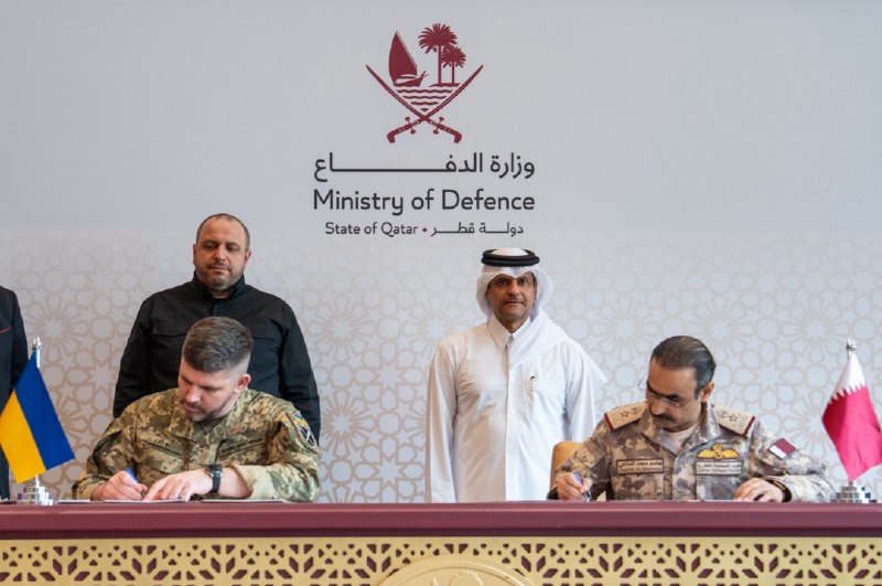 » 4、卡塔尔与乌克兰签署防务合作协议当地时间3月28日，卡塔尔国防部表示，卡塔尔与乌克兰当天签署一项防务合作协议，双方将在反导和反无人机领域开展合作