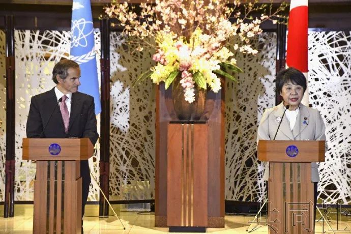 » 6. 日本向国际原子能机构捐款30亿日元，总干事格罗西：核污染水排海完全遵照国际标准岸田文雄14日在官邸与国际原子能机构（IAEA）总干事格罗西会谈，商定就东京电力福岛第一核电站核污染水排海继续合作