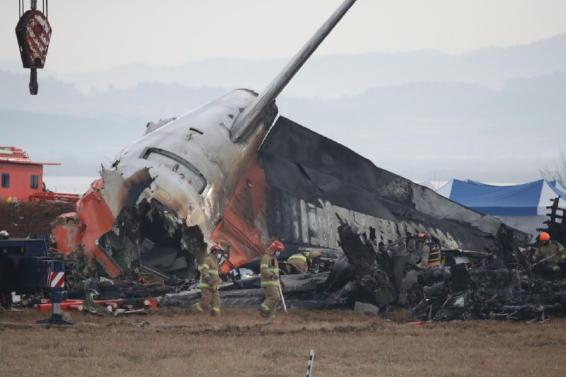 » 8 、韩政府调查报告：去年年底济州航空空难因飞行员误操作致双发失效环球网援引韩国《朝鲜日报》21日报道称，韩国国土交通部下属航空与铁路事故调查委员会（ARAIB）在其中期报告中得出结论，认为去年12月29日发生的济州航空空难与客机飞行员错误关闭发动机有关