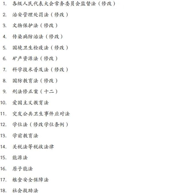 » 1、全国人大常委会2023年度立法工作计划公布预备审议不动产登记法全国人大常委会2023年度立法工作计划日前公布，根据这份立法工作计划，制定耕地保护法、不动产登记法、网络犯罪防治法列入预备审议项目