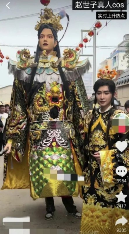 » 6. 在福建游神活动中扮神像引众怒，男网红道歉2月19日，有网友发布视频称，在福建福州长乐区举行的游神活动中，一男子扮演成“赵世子”的模样，大摇大摆走在神像巡游队伍前